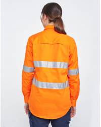 Hi-Vis Cool Breeze Closed Front L/S Shirt